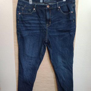 Mossimo curvy skinny jeans